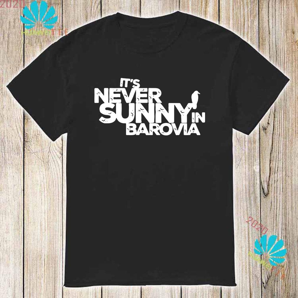 it's never sunny in barovia shirt