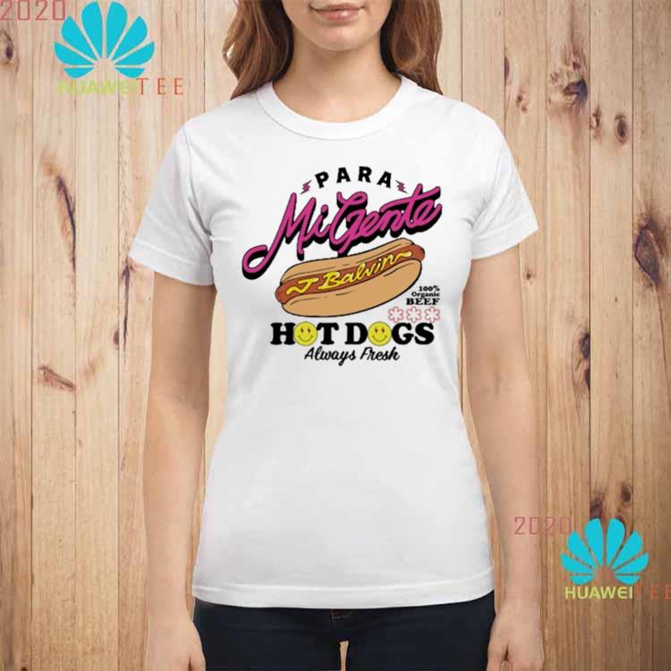 J Balvin Hot Dog Shirt, Long Sleeved, Hoodie And Ladies Tee