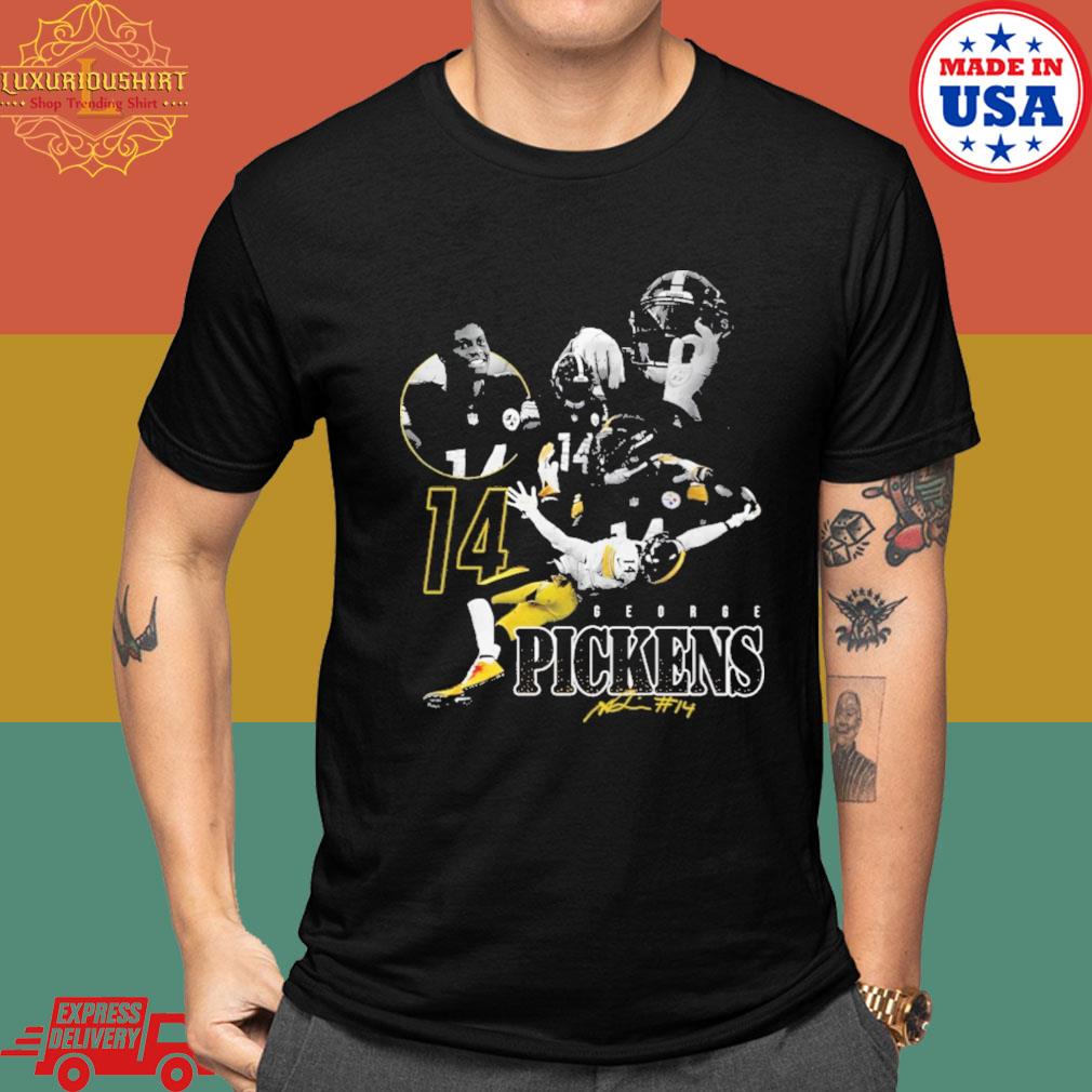 Official pittsburgh Steelers George Pickens 14 T Shirt, hoodie, sweater,  long sleeve and tank top