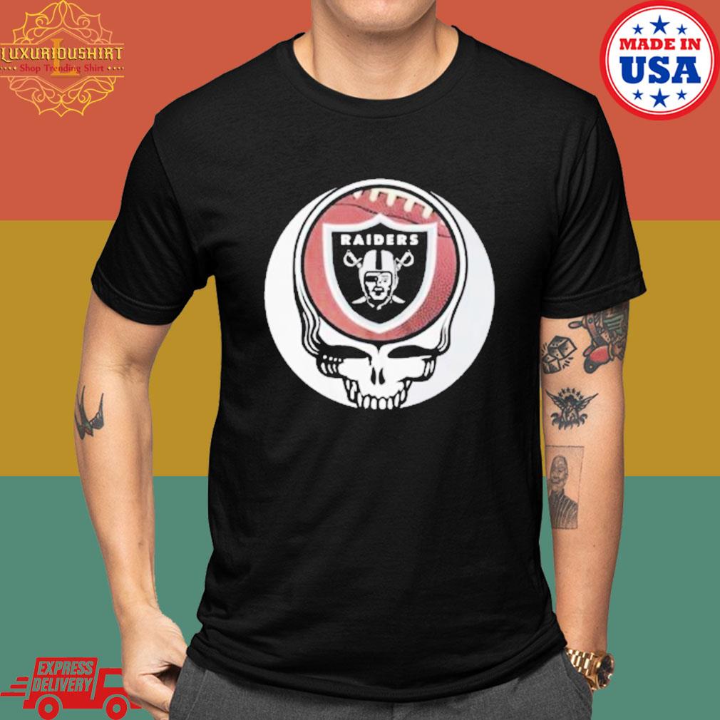 Las Vegas Raiders Shirt Nfl Grateful Dead Logo - High-Quality Printed Brand