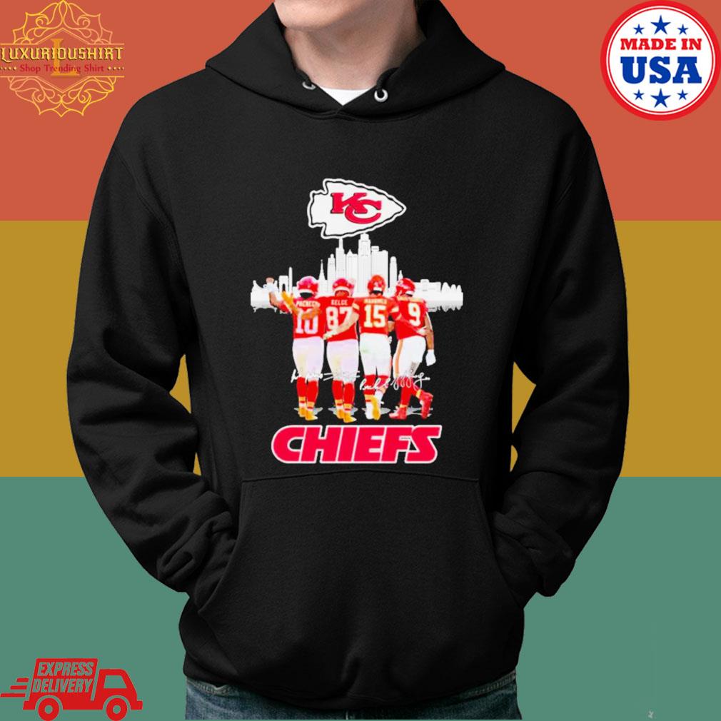 KC Chiefs City Patrick Mahomes Isiah Pacheco Travis Kelce JuJu  Smith-Schuster signatures shirt, hoodie, sweater, long sleeve and tank top