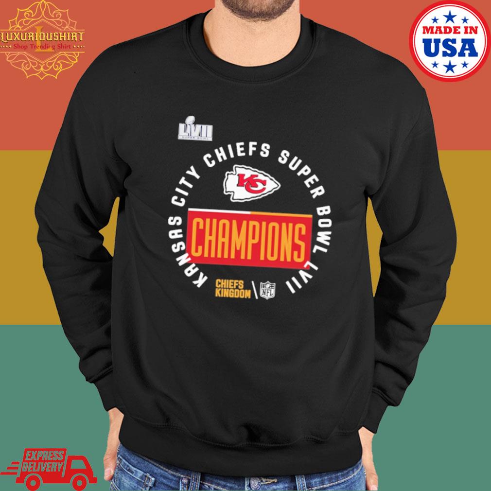 Official Kansas City Chiefs Super Bowl LVII Champions T-Shirts, Chiefs  Locker Room Tee