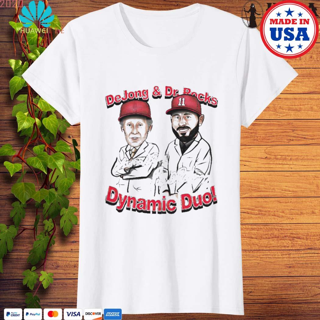 Paul DeJong and Dr. Rocks St. Louis Cartoon shirt, hoodie, sweater, long  sleeve and tank top