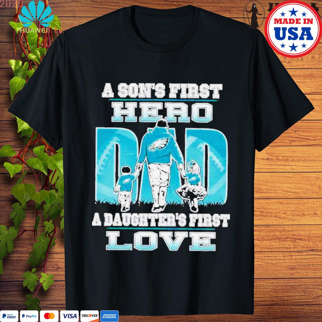 Milwaukee Brewers A Son's First Hero Dad A Daughter's First Love Shirt