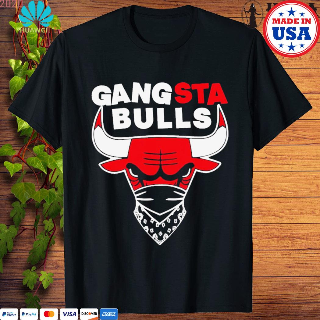 gangsta chicago bulls t shirt, hoodie, tank top, sweater