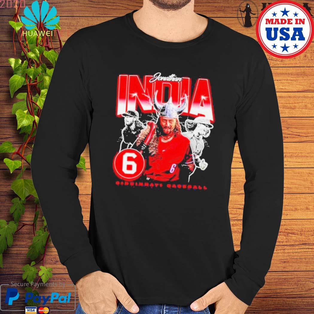 Jonathan India 6 Cincinnati Reds baseball 2023 T-shirt, hoodie, sweater,  long sleeve and tank top