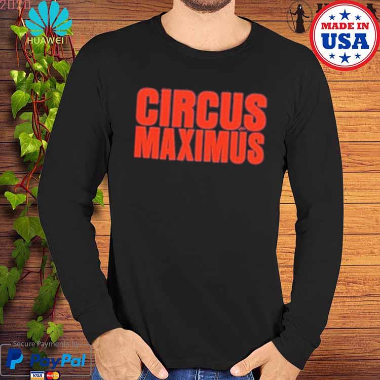 Official travis Scott Circus Maximus In Theatres July 27 2023 Logo Fan Gifts  Shirt, Long Sleeved, Hoodie And Ladies Tee