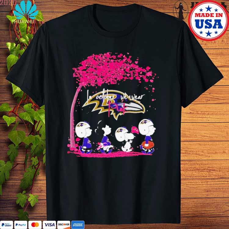 Peanuts Characters Seattle Seahawks In October We Wear Pink t-shirt, hoodie,  longsleeve, sweater