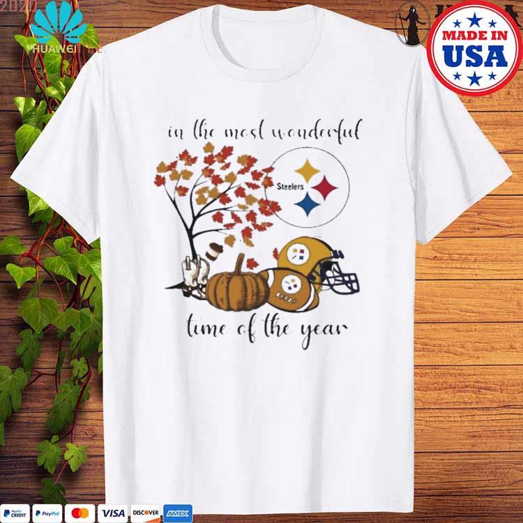 Pittsburgh Steelers In The Most Wonderful Time Of The Year shirt, hoodie,  sweater, long sleeve and tank top