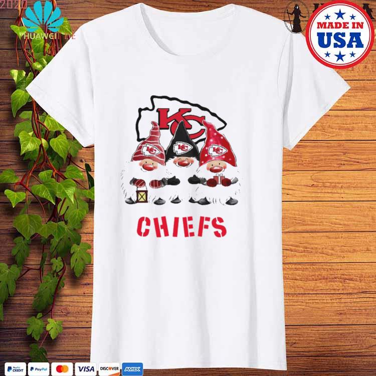 Gnomies Kansas City Chiefs Christmas Vintage shirt - Limotees