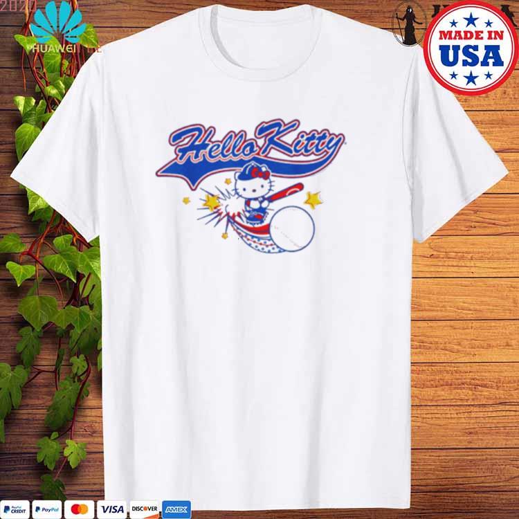 Official hello Kitty Dodgers Shirt, hoodie, long sleeve tee