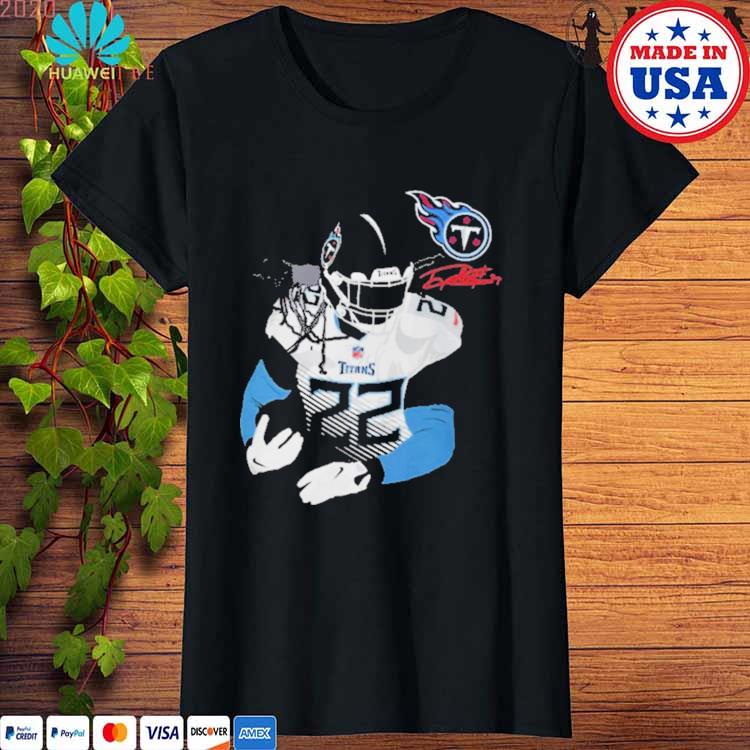 NFL Tennessee Titans Derrick Henry Shirt Ls Hoodie - Q-Finder