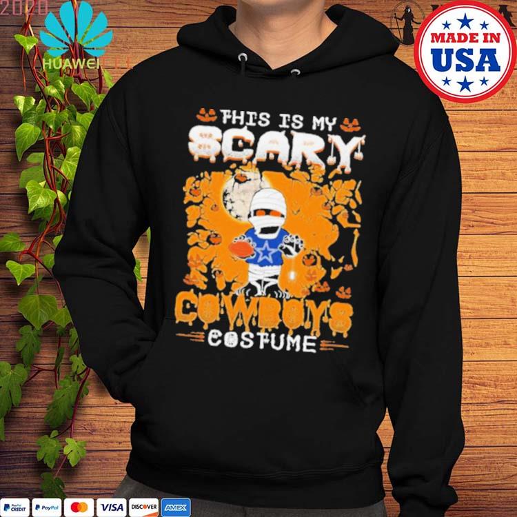 NFL Dallas Cowboys Halloween This Is My Scary Costume Shirt, hoodie,  sweater, long sleeve and tank top