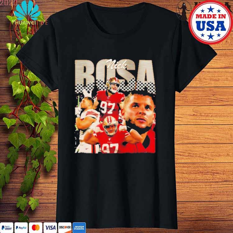 Official Nick bosa san francisco 49ers vintage 2023 T-shirt