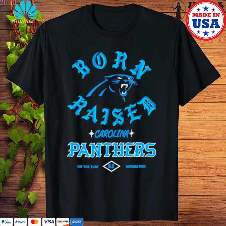 Official carolina Panthers Born X Raised Shirt, hoodie, sweater