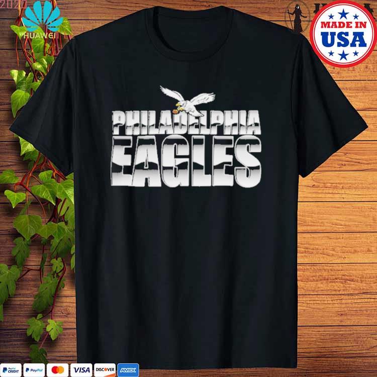 Philadelphia Eagles Kelly Green Stadium Wave Shirt