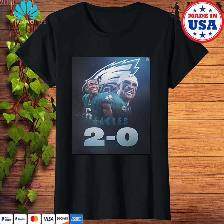 Philadelphia eagles win minnesota vikings 2 0 strong start for the eagles nfl  shirt, hoodie, sweater, long sleeve and tank top