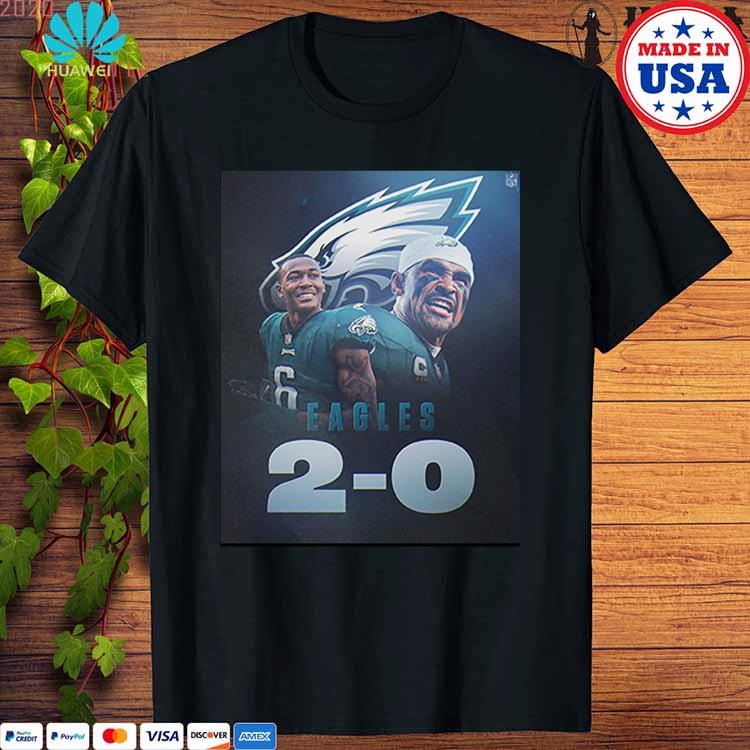 Philadelphia eagles win minnesota vikings 2 0 strong start for the eagles nfl  shirt, hoodie, sweater, long sleeve and tank top