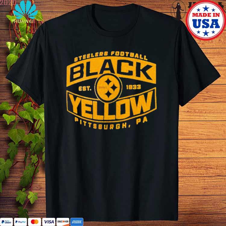 Pittsburgh Steelers Men'S Black & Yellow Bars Shirt, hoodie, sweater, long  sleeve and tank top