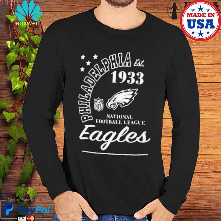 Starter White Philadelphia Eagles City Arch Team Shirt, hoodie