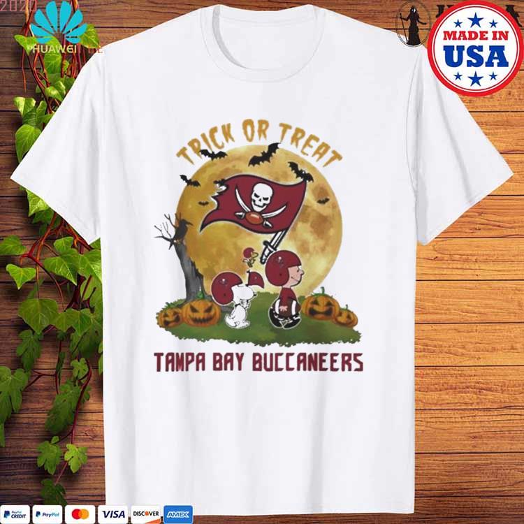 Official snoopy Trick Or Treat Halloween Tampa Bay Buccaneers