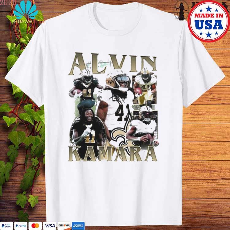 New Orleans Saints Alvin Kamara Shirt NFL Player Vintage Bootleg Shirt - T- shirts Low Price