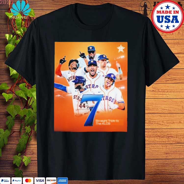 Houston Astros 7 Straight Trips To The Alcs Poster T-shirt,Sweater