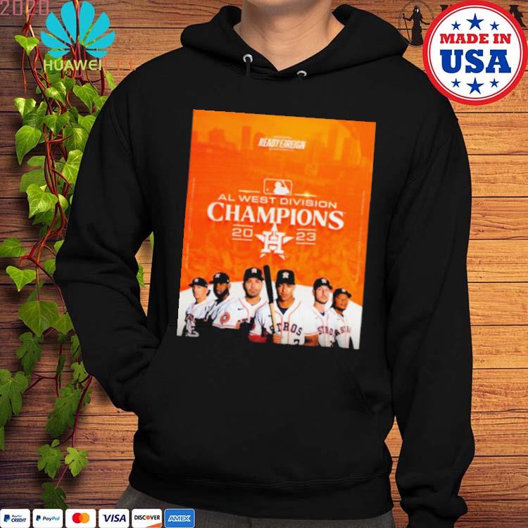 Mlb Houston Astros Champs Al West Division Champions 2023 Poster T-shirt,Sweater,  Hoodie, And Long Sleeved, Ladies, Tank Top