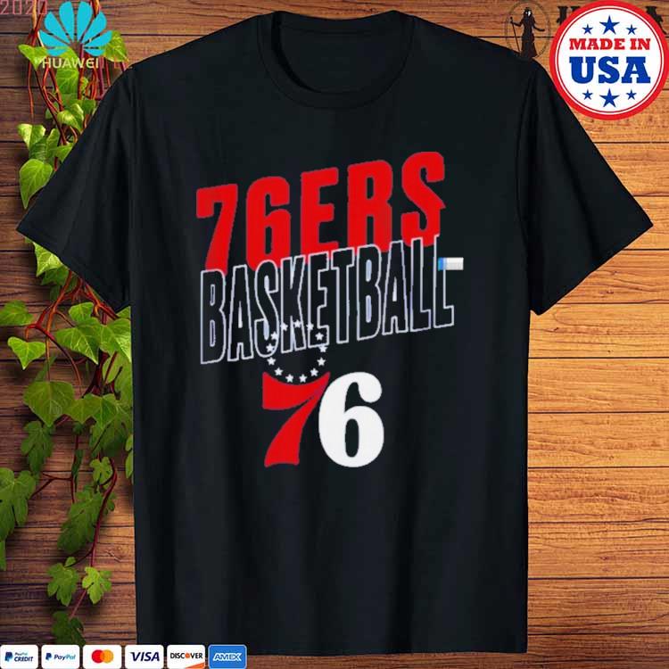 Philadelphia 76ers Basketball Youth Showtime T Shirt