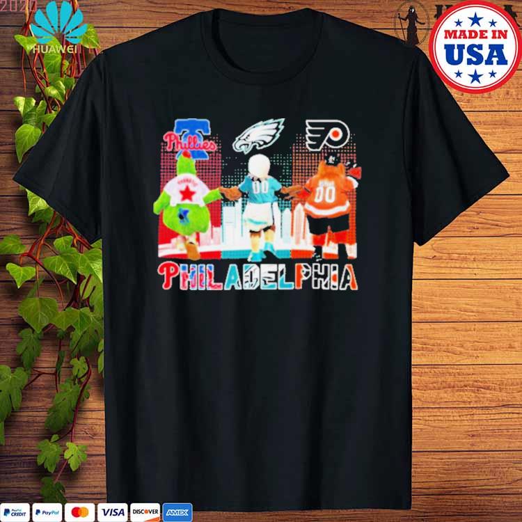 Philadelphia City Sports Teams Mascot Philadelphia Phillies, Eagles And  Flyers 2023 Shirt, hoodie, sweater, long sleeve and tank top