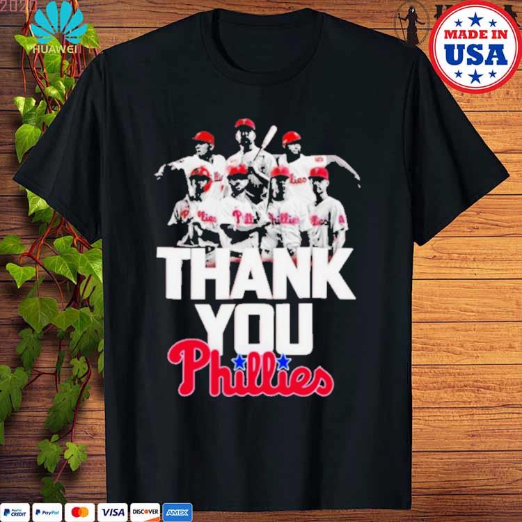 Philadelphia Phillies Team Players 2923 Thank You Phillies Shirt, hoodie,  sweater, long sleeve and tank top