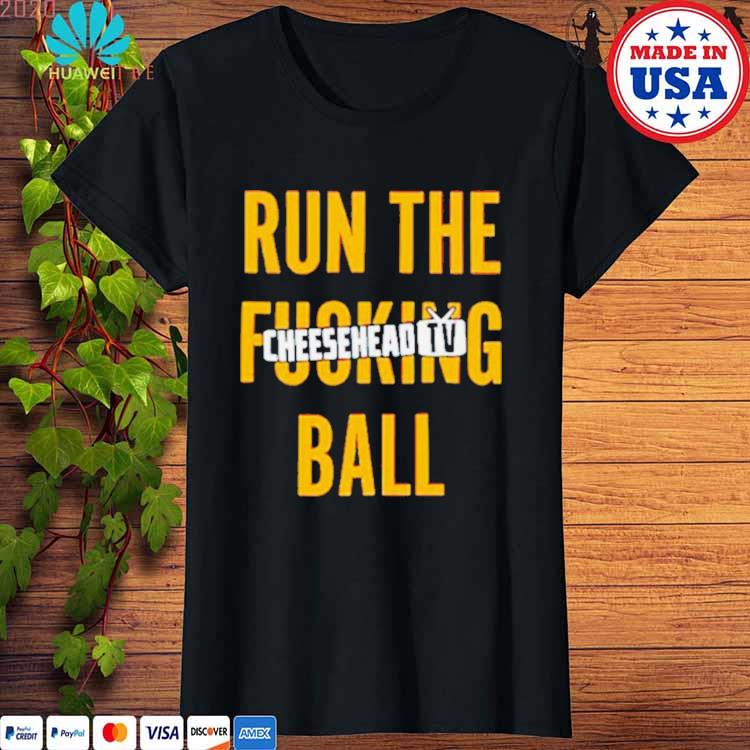 Official run The Fucking Ball Cheesehead Tv T-Shirts, hoodie, tank