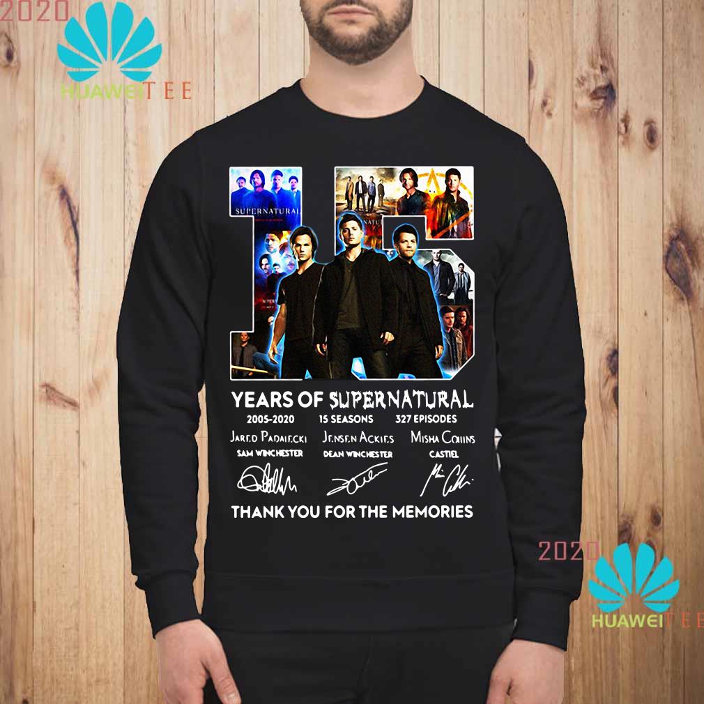 15 years of supernatural t shirt