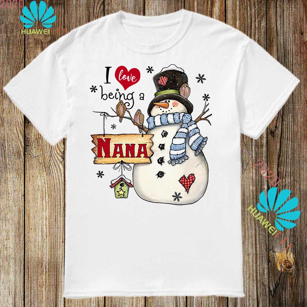 nana snowman shirt