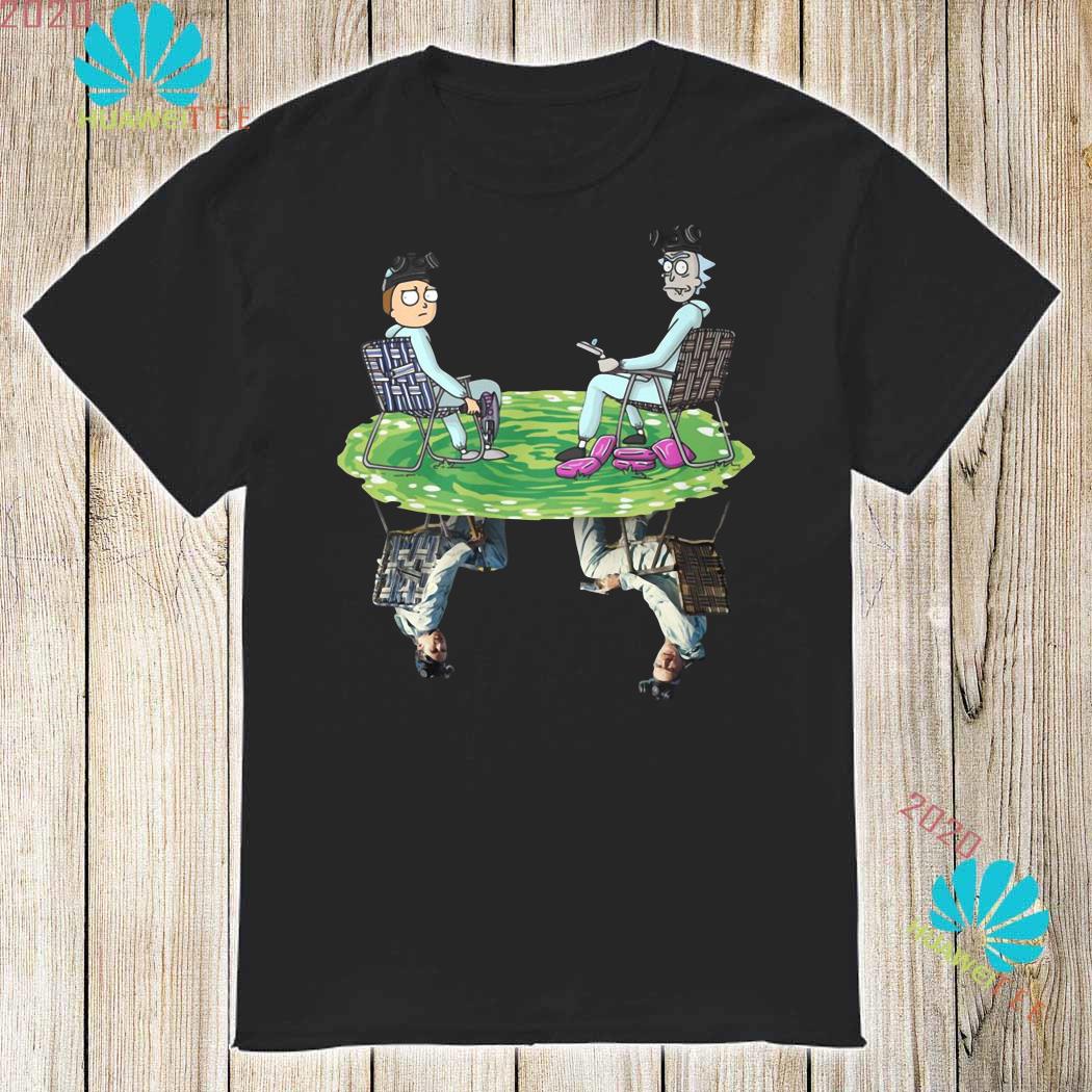 rick and morty breaking bad shirt