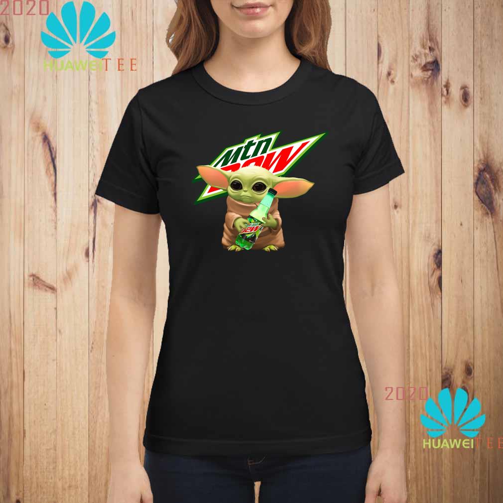 baby yoda mt dew shirt