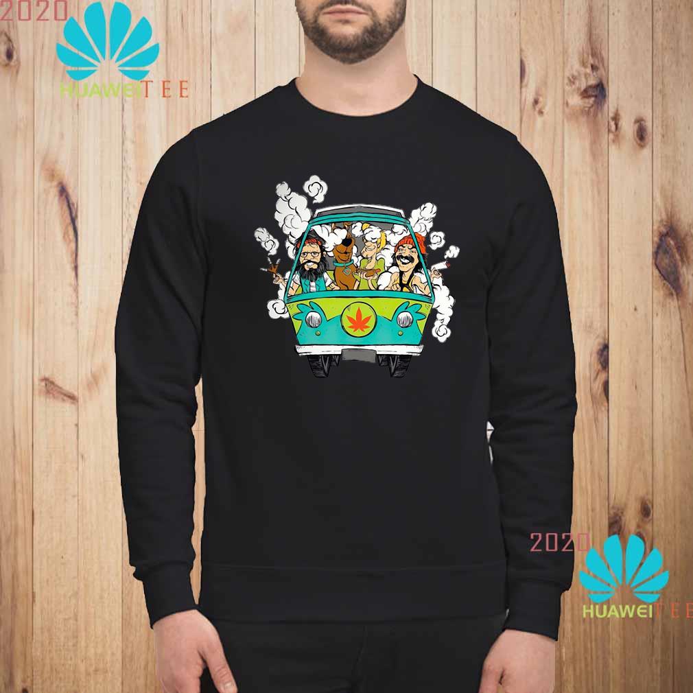 scooby doo cheech and chong shirt