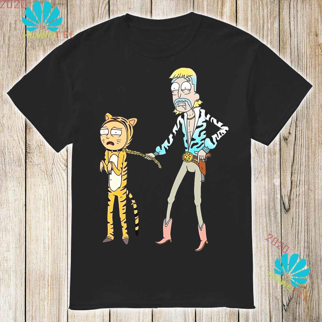 rick and morty tiger king shirt