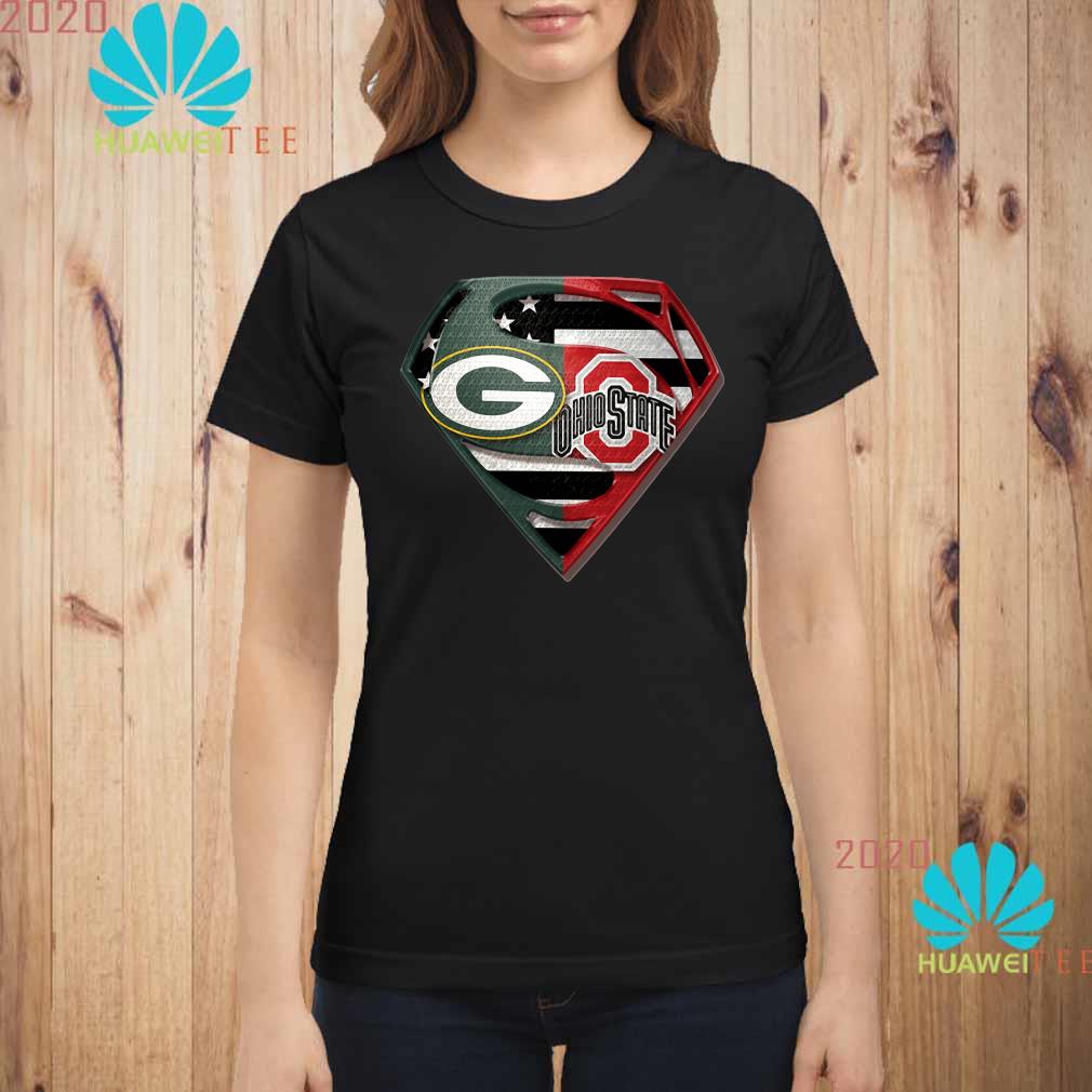 green bay packers superman shirt