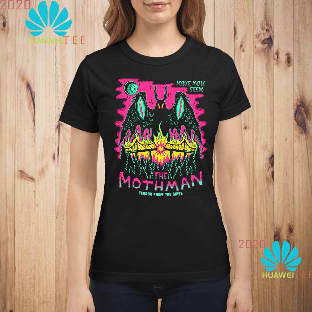 mothman terror from the skies shirt