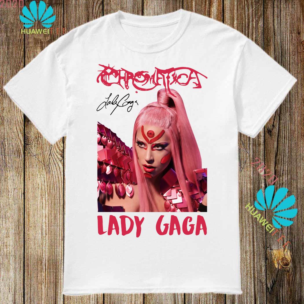 lady gaga pink shirt