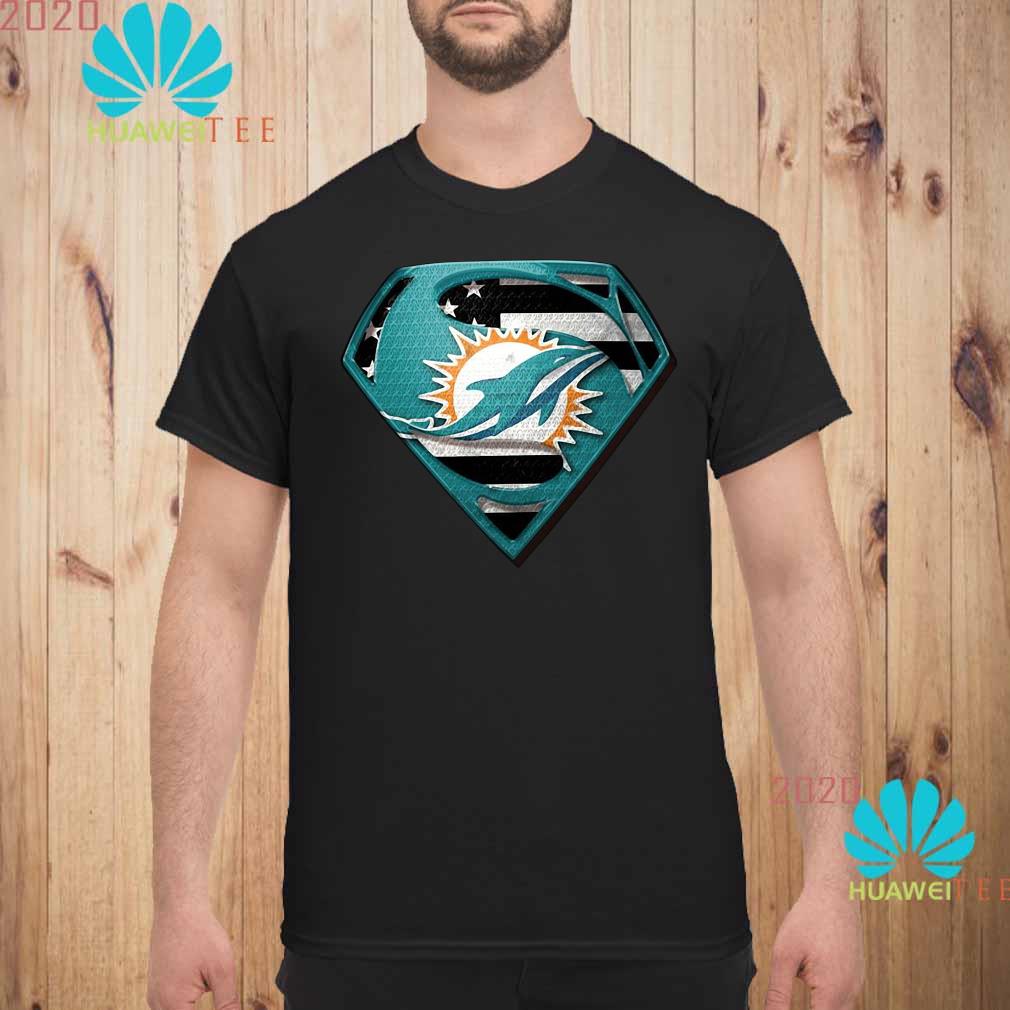 superman miami dolphins shirt
