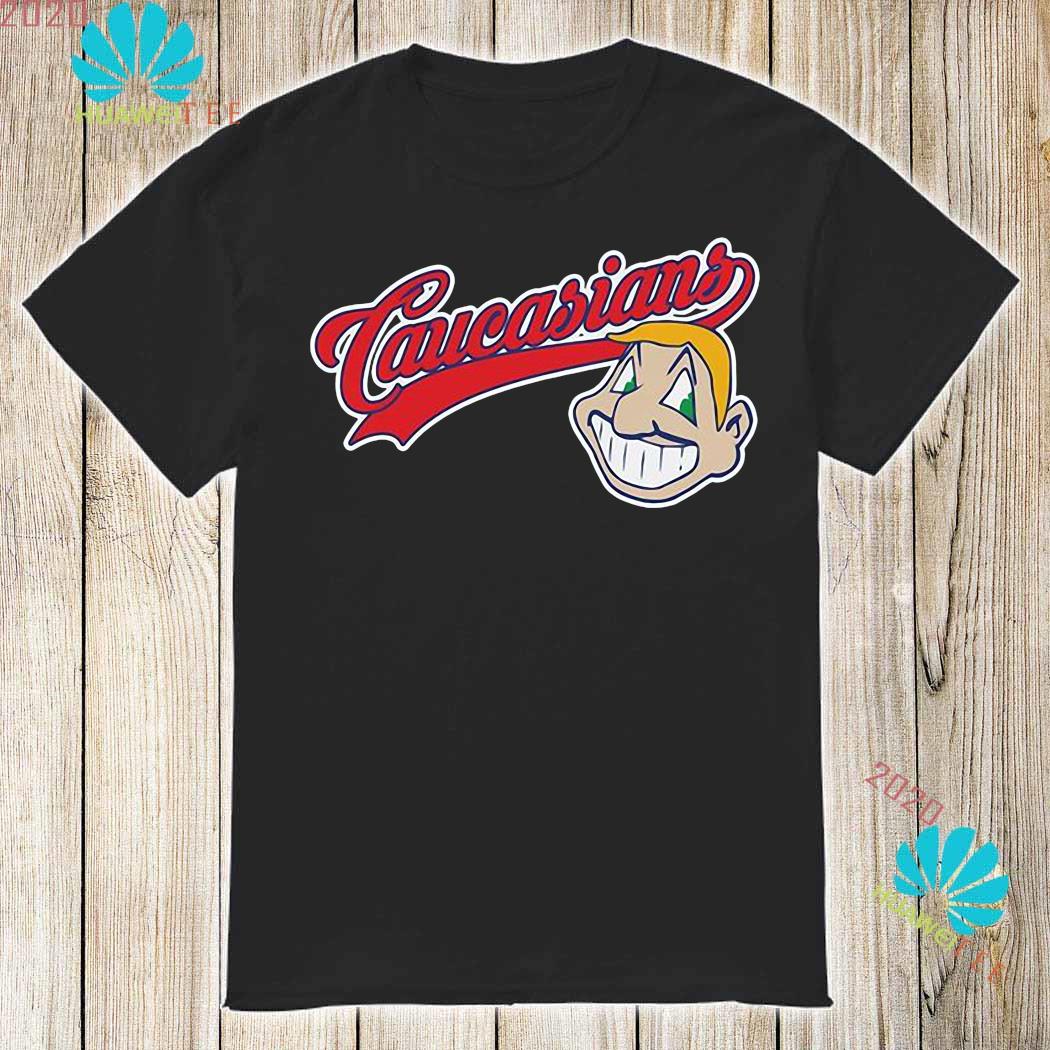 Cleveland Indians Caucasian Shirt, Long Sleeved, Hoodie And Ladies Tee