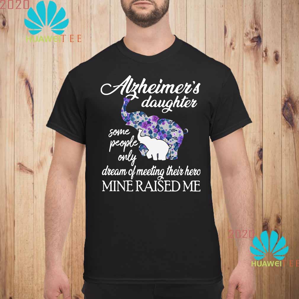 elephant alzheimer's shirt