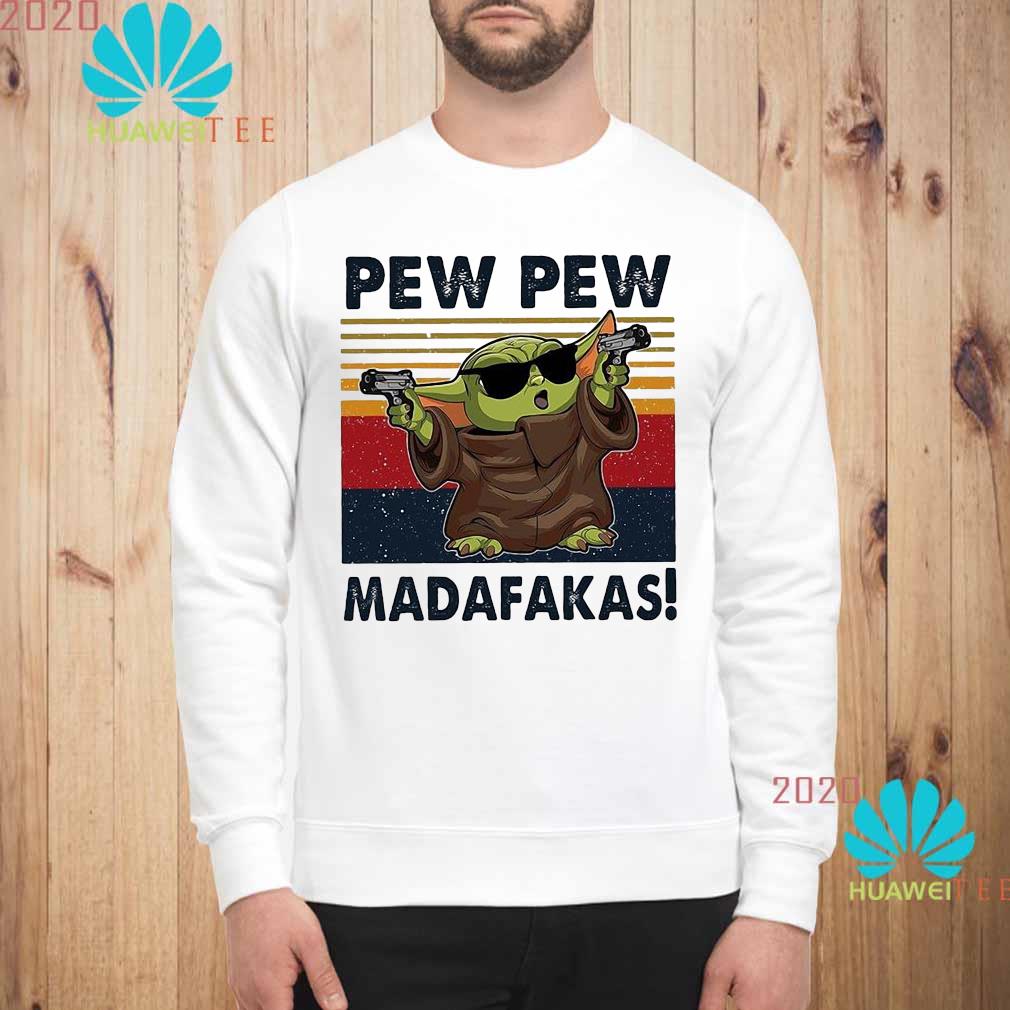 baby yoda pew pew shirt